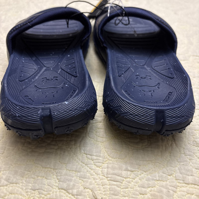 Under Armour Project Rock 3  SL  3026034 403 man blue slides  sz 13 Brand New NWT Under Armour Project Rock 3 SL 3026034 403 Blue Slides  main image 4