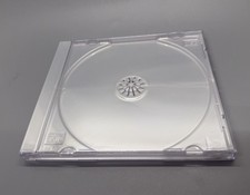 10 PCS NEW Rare 10.4mm Single CD Jewel Cases, Opal Tray, Made in USA