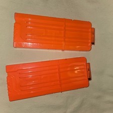 Lot of 2 Nerf N-Strike Elite 12-Dart Quick Reload Magazine Clips