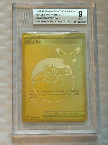 Poké Ball graded BGS 9 for sale on eBay