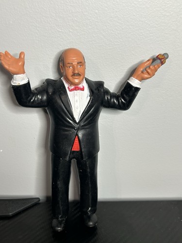 WWF LJN Wrestling Figure Mean Gene Okerlund WWE...
