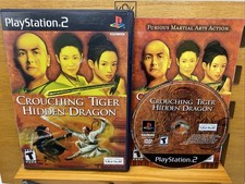 Crouching Tiger, Hidden Dragon (Sony PlayStation 2, 2003) CIB w/ Manual - Tested