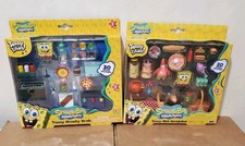 SpongeBob Teeny Tinies Toy Store Bundle Krusty Krab Club SpongeBob Mini Figures