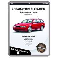 Skoda Octavia (96-10) 1,8L Benzinmotor 150 Ps Mechanik Reparaturleitfaden Ebook