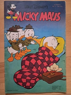 Walt Disney´s Micky Maus Nr.5 von Mai 1954 - ORIGINAL Comicheft - Bild 1 von 4