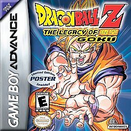 Nintendo Game Boy Advance Dragon Ball Z The Legacy of Goku I & II