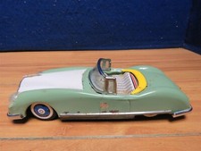 TIN PLATE CHINA 8 1/2" 1 SEATER CONVERTIBLE FRONT WHEEL FRICTION 585020