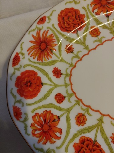 HUTSCHENREUTHER RUSTIC GARDEN OVAL SERVING PLATTER ~ 9" x 13" - Picture 4 of 4