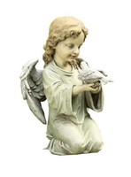 Napco Kneeling Angel With Dove Garden Statue, 12-inch Tall, New, Free Shipping on sale Napco Kneeling Angel With Dove Garden Statue, 12-inch Tall, New, Free Shipping on sale