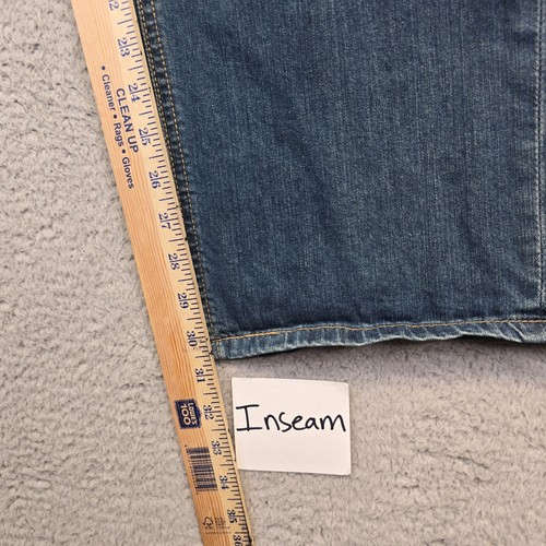Jeans Levi’s 541 para hombre 40x32 relax cónico lavado medio azul denim - Imagen 4 de 12