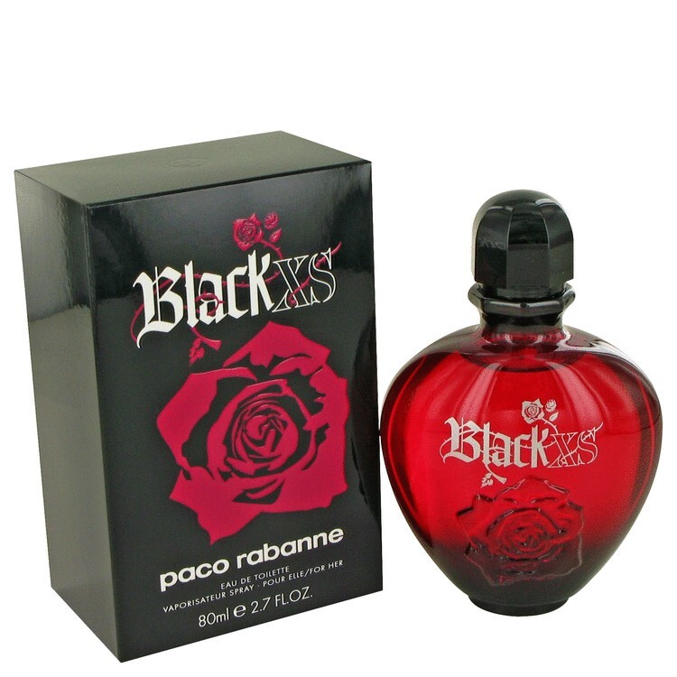 蘭　XS黒のみ Black XS by Paco Rabanne for Women Eau de Toilette Spray 2.7 oz