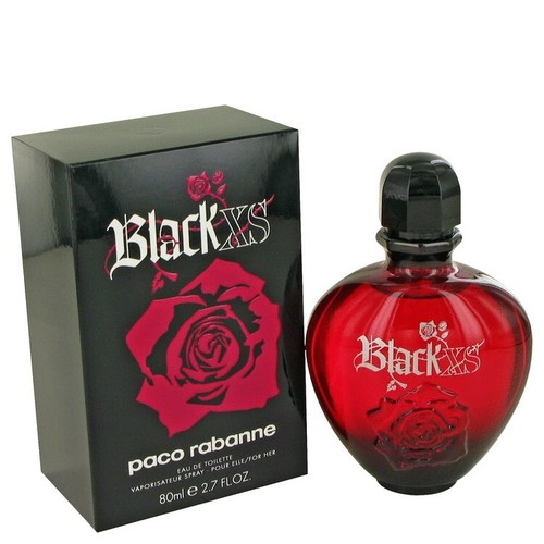 Black XS by Paco Rabanne for Women Eau de Toilette Spray 2.7 oz - Picture 1 of 1