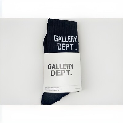 Black Gallery Dept Stretch-Woven Socks - M-L (9-13)