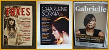 Mixed posters BUNDLE - A3 POSTERS X 3 : GABRIELLE, FOXES, CHARLENE SORAIA