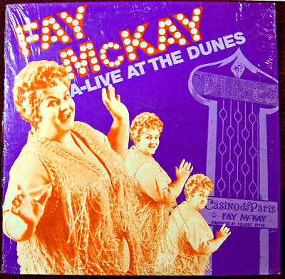 FAY McKAY: A-LIVE AT THE DUNES-12'' LP Album, Includes 12 Daze Of Christmas RARE