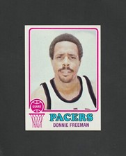 Amazing High-Grade 1973 Topps Donnie Freeman #254 ~  Indiana Pacers ~ NICE