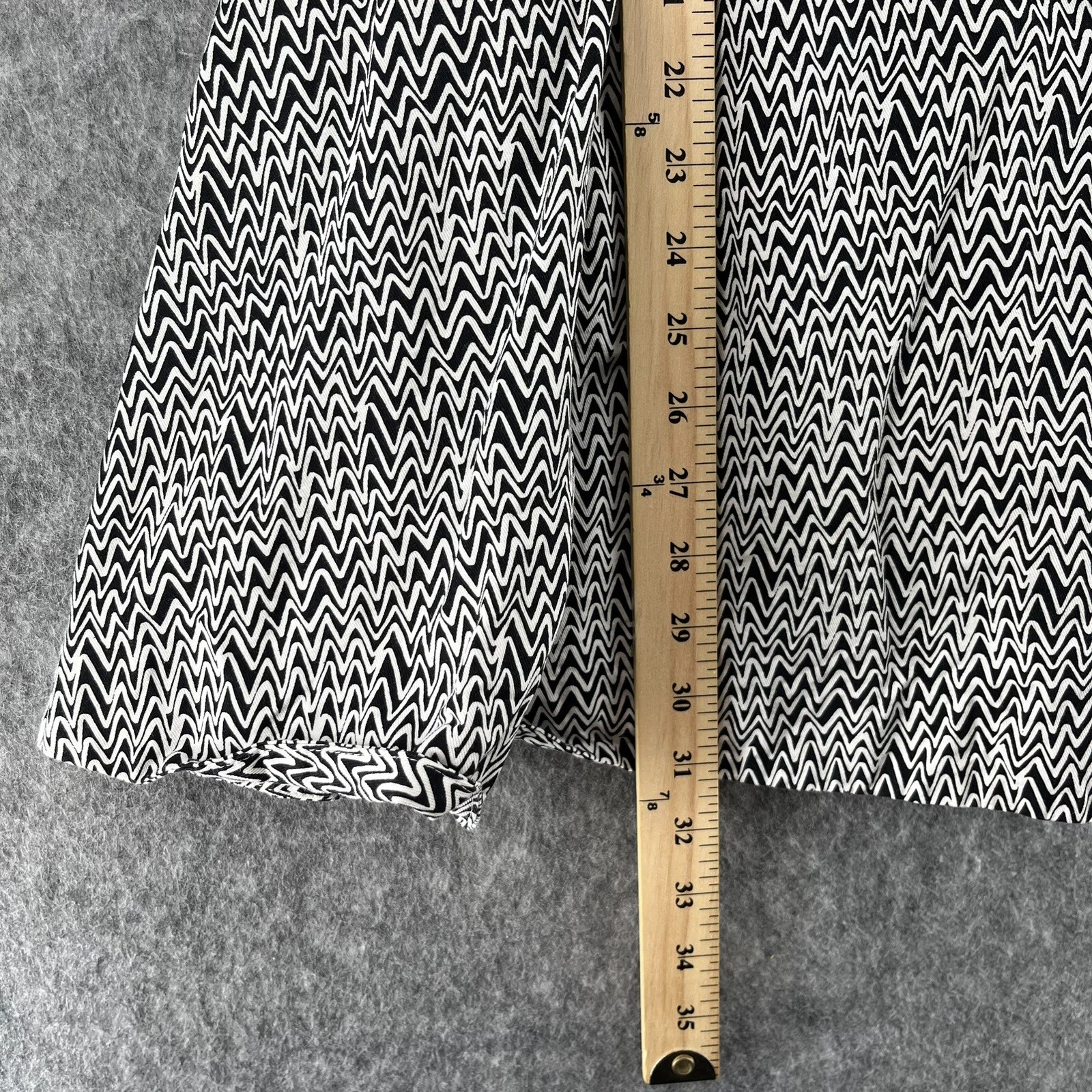 Abito da donna Kate Spade Saturday nero bianco lascia perdere taglia 00