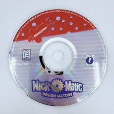 Nick-O-Matic Design Factory PC CD-ROM, 1999 - TLC Mattel - Windows 95/98