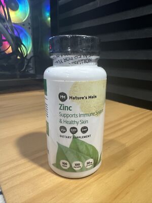 Nature s Main Zinc Dietary Supplement 