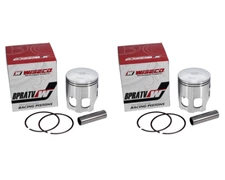 Banshee 66mm +4mm Stroker Pistons Wiseco 66mm Long Rod 795 573 Forged Piston Set