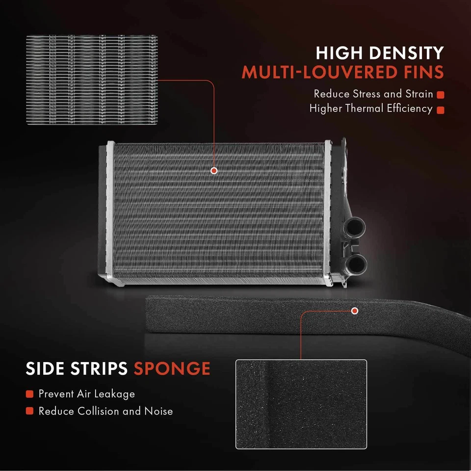 Núcleo de aquecedor HVAC para Audi 80 90 A4 Quattro S4 Coupe Quattro Volkswagen Passat - Imagem 4 de 4