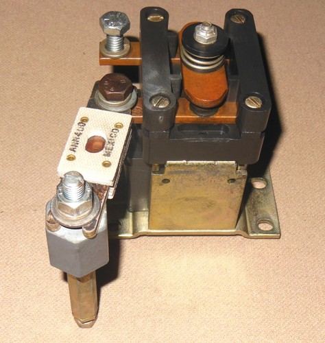 GEM car Solenoid/Contactor w/fuse, 1999-2004, 72 V, Used  Original Factory Equip