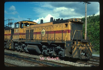Original Dia Kanada: BC Hydro MP15DC 153 im Jahr 1985 bei New Westminister BC
