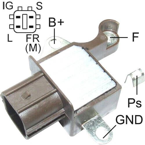 Nuevo regulador de voltaje compatible con 104210-3751, 9464219-375, 27060-0A130, IN6301 Foto 3 de 3