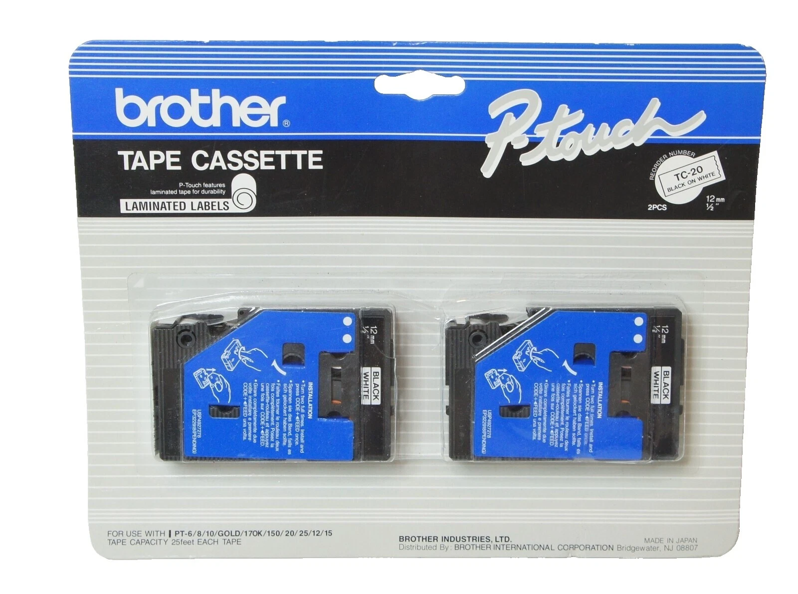 Brother Label Tapes & Cartridges
