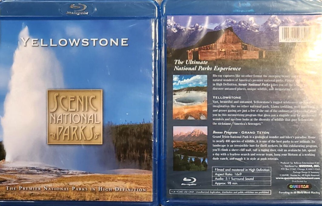 (未使用･未開封品)Scenic National Parks: Yellowstone [Blu-ray] s-l400.jpg