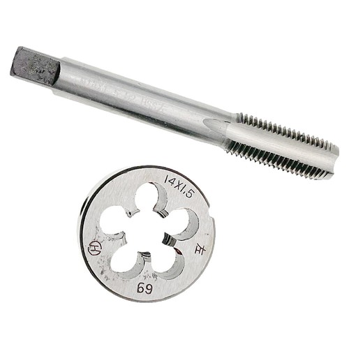 M14x1.5 Tap & Die Set Left Hand M14 x 1.5mm Thread Tap Die LH Metric TOOL - Picture 3 of 5