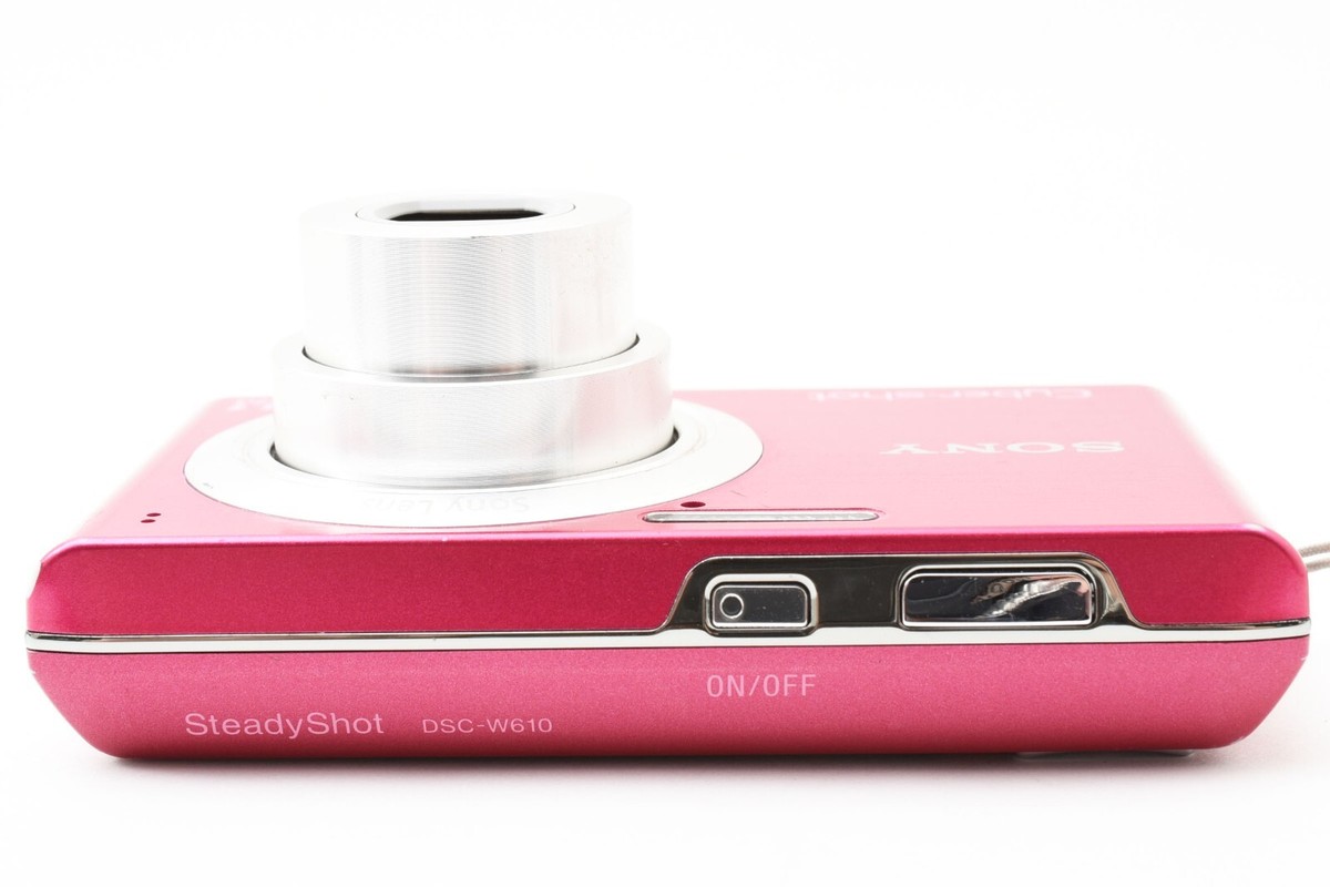 SONY Cyber Shot DSC-W610 Pink 14.1MP Digital Camera 85%-90
