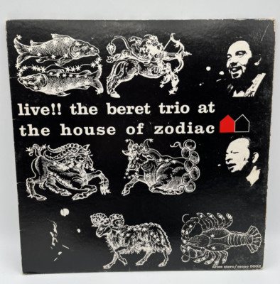 Vinyl LP Aries Records Live!! The Beret Trio At The House Of Zodiac 1968 Lounge