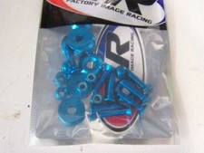 FACTORY IMAGE RACING  BLUE M6 BOLT SET