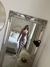 House Of CB Evening Dress Dusty Pink XS Cut outs With under shorts Worn Once