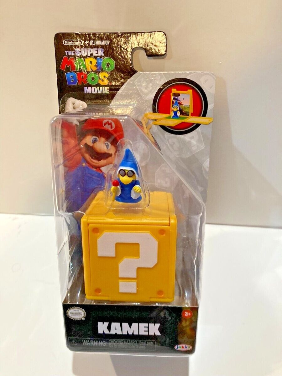 The Super Mario Bros. Movie Mario Mini Figure with Question Block