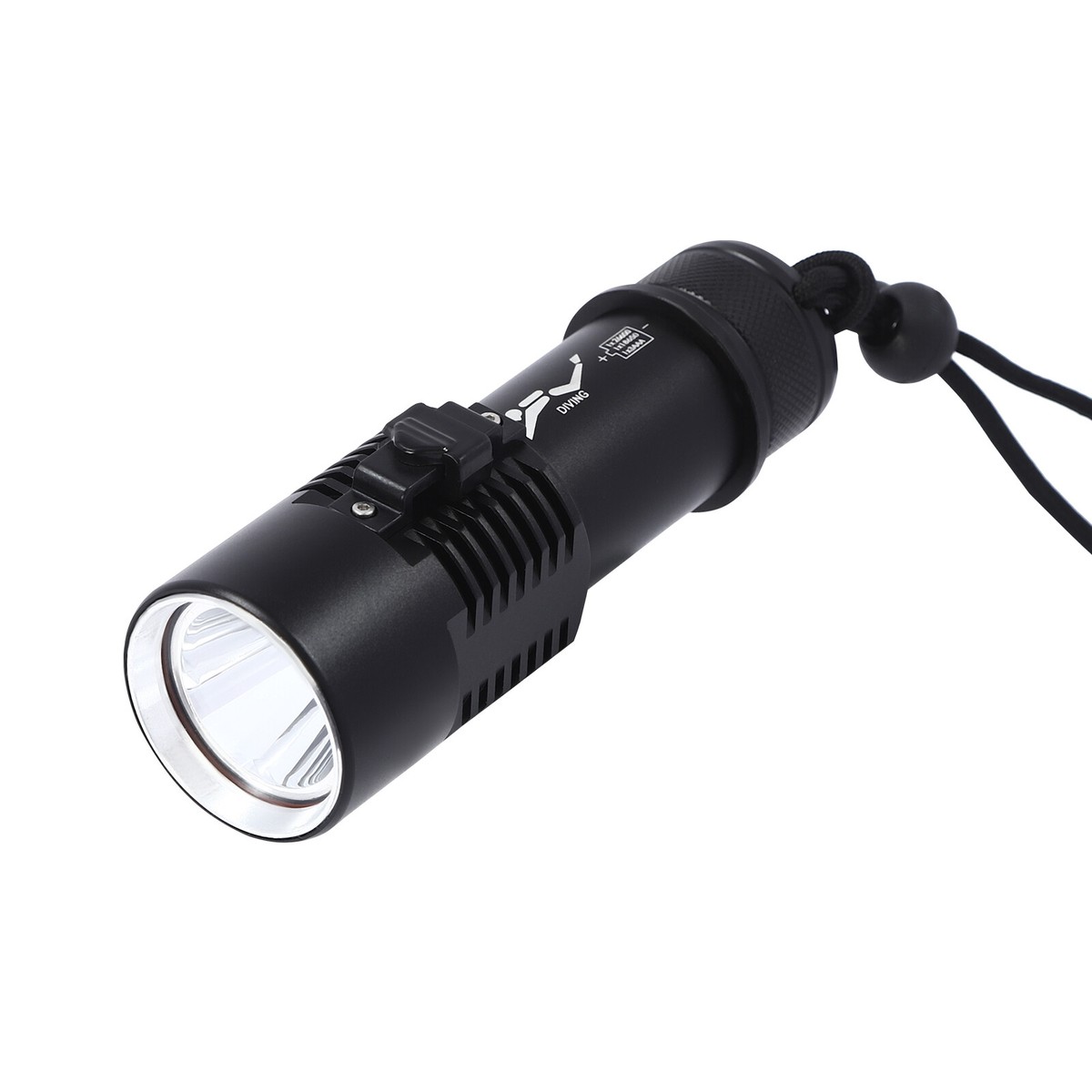 400Lm IP68 Torch Light Lamp Underwater Max 100m LED Scuba Diving