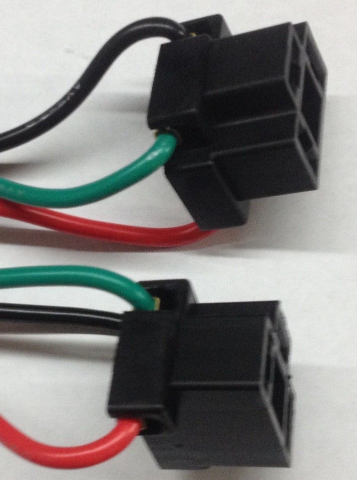 Headlight Connector Pigtail 2 New H4 Female Headlight Wire Harness Connectors - 14G Wiring Plug Socket, Direct Replacement Adaptador De Focos Delanteros De Volvo 2004