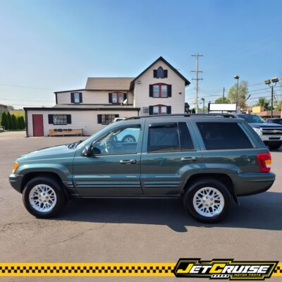 Fits 99-04 Jeep Grand Cherokee WJ Acrylic Window Visors Rain Sun