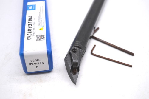 3/4" S20R-MVXNR16 20mm CNC Lathe Internal Turning Tool Holder+10Pcs VNMG160404 - Picture 7 of 8