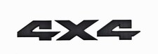 New 4x4 Matte Black Emblem Letter Set For 4 X 4 Suv Pickup -free Us Ship