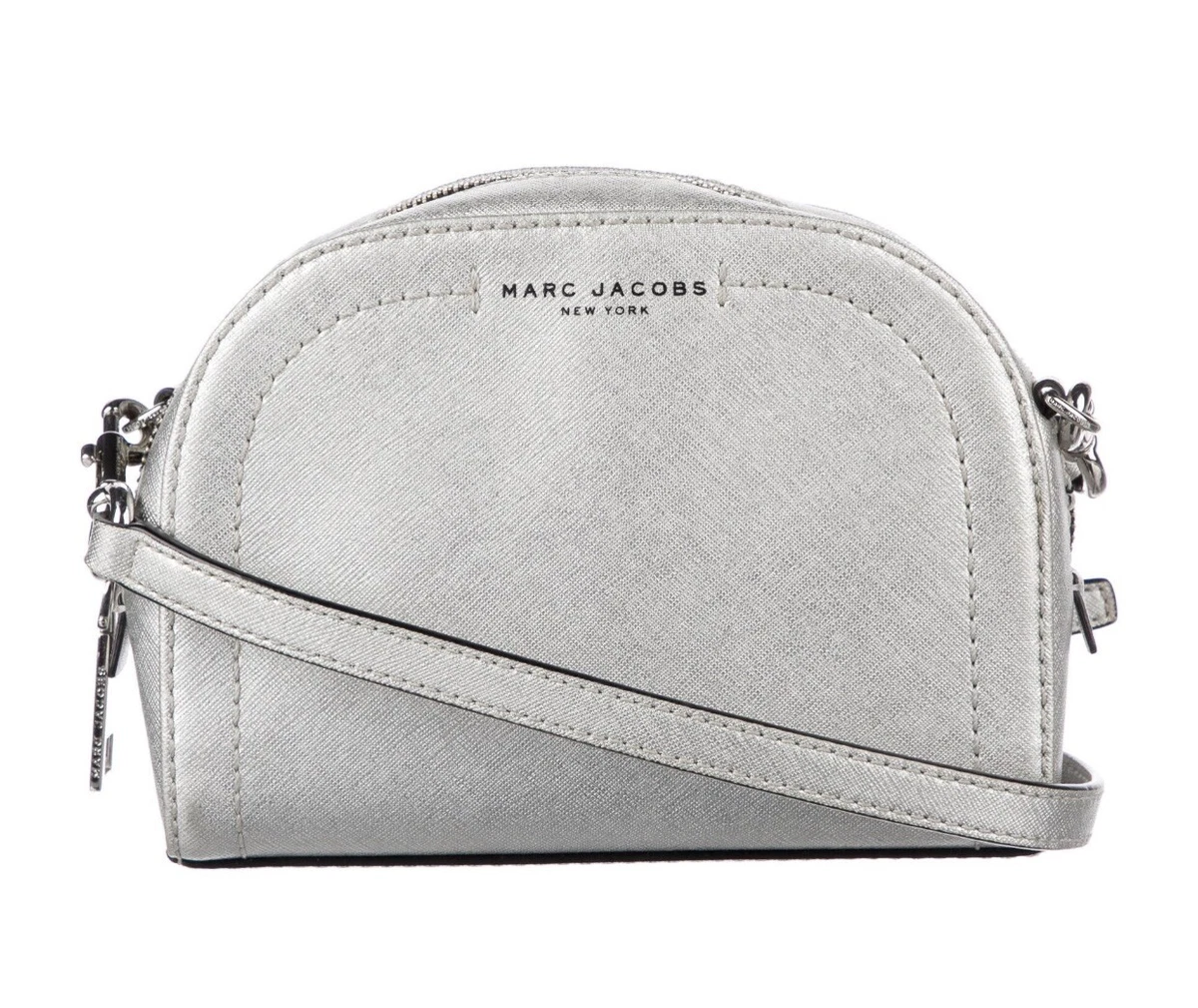 Marc Jacobs Playback Crossbody Bag - Grey Crossbody Bags, Handbags