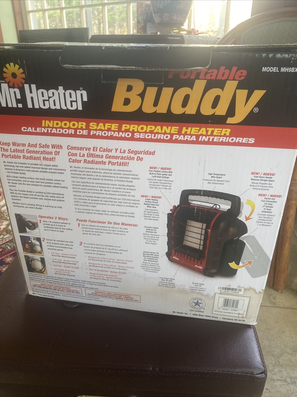 Mr. Heater MH9BX 9000 BTU Propane Heater With Hose To Use On Larger Tank 313113198169 eBay