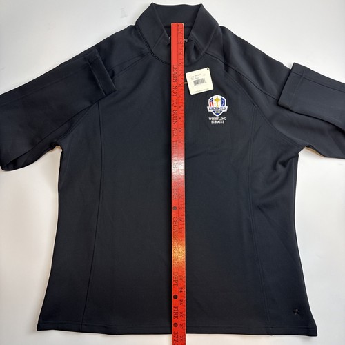 Clover By Bobby Jones Women’s 1/4 Zip Performance Stretch Pullover Ryder Cup XXL - Picture 8 of 8