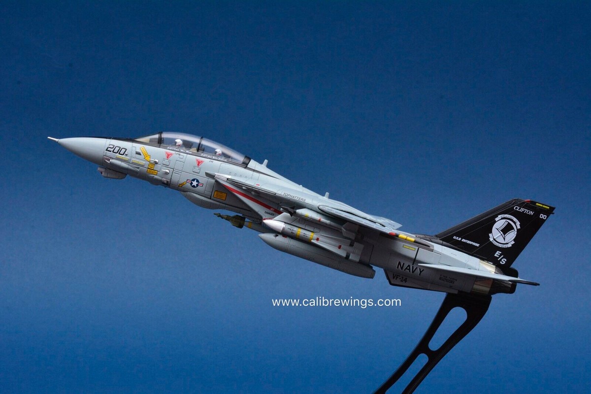 1/72 Calibre Wings F-14A Tomcat US NAVY VF-14 Tophatters | eBay
