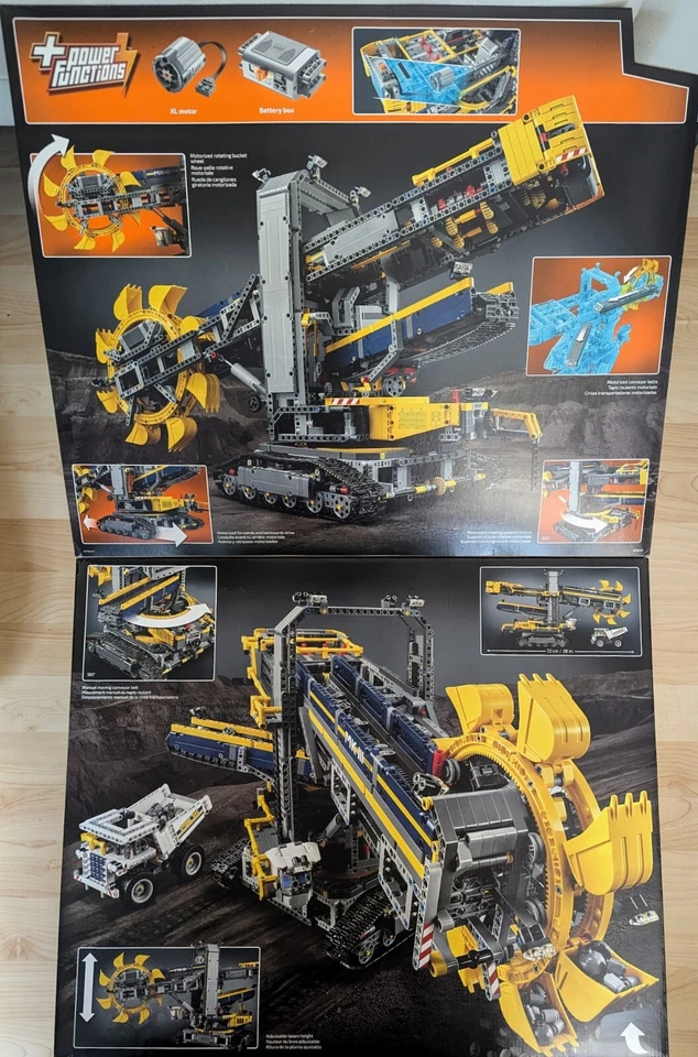 NEW! RETIRED LEGO TECHNIC BUCKET WHEEL EXCAVATOR 42055 WITH MINE TRUCK FAST SHIP - Image 3 of 4