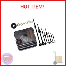 TIKROUND Include Hands Quartz DIY 12888 Wall Clock Movement Mechanism Battery Op