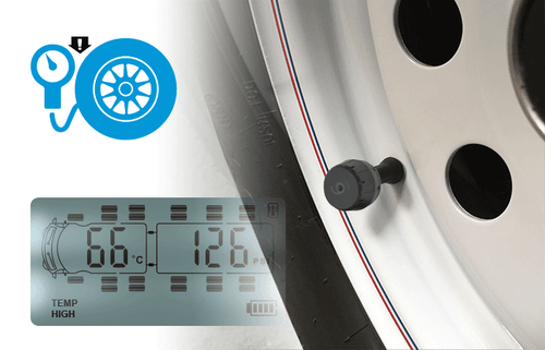 Wireless TPMS Tire Tyre Pressure Monitoring System 8x External Sensors Caravan - Picture 10 of 12
