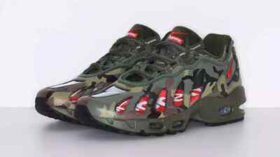Size 9 - Supreme x Nike Air Max 96 Camo for sale online | eBay