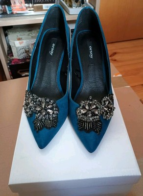 Orsay Schuhe Pumps Blau Grõße 36 für Damen - Neu mit Karton 